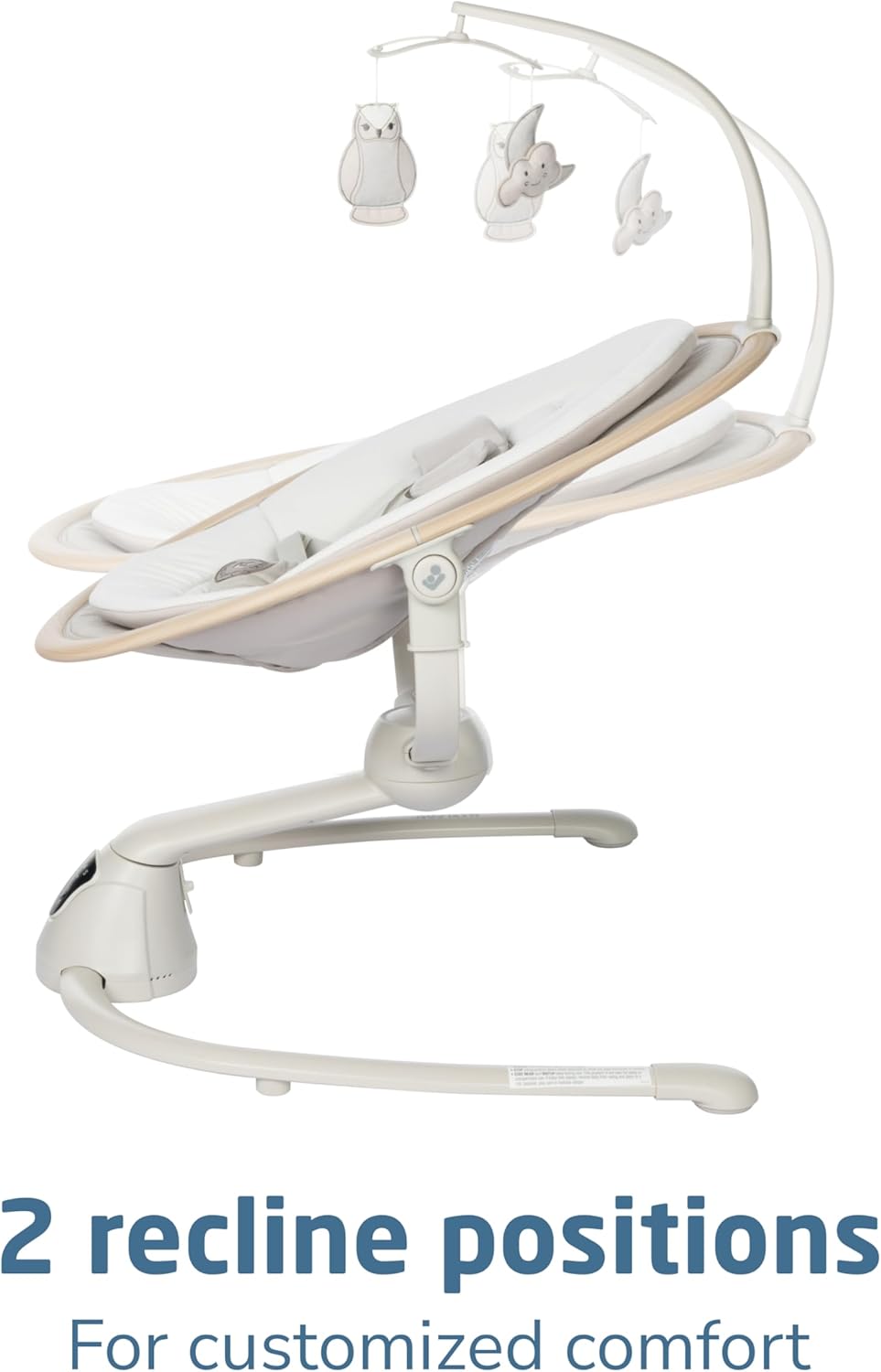 Maxi-Cosi Cassia Smart Portable Baby Swing | 360° Rotation, Music, Lightweight