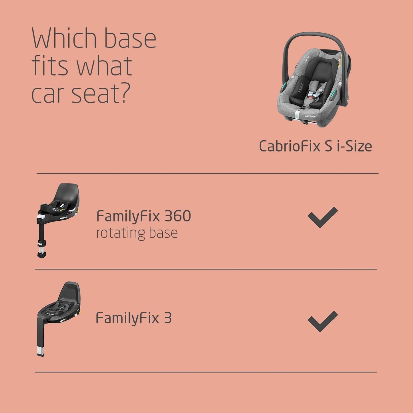 Maxi-Cosi Zelia S Trio – Compact 3-in-1 Pram & Car Seat System,