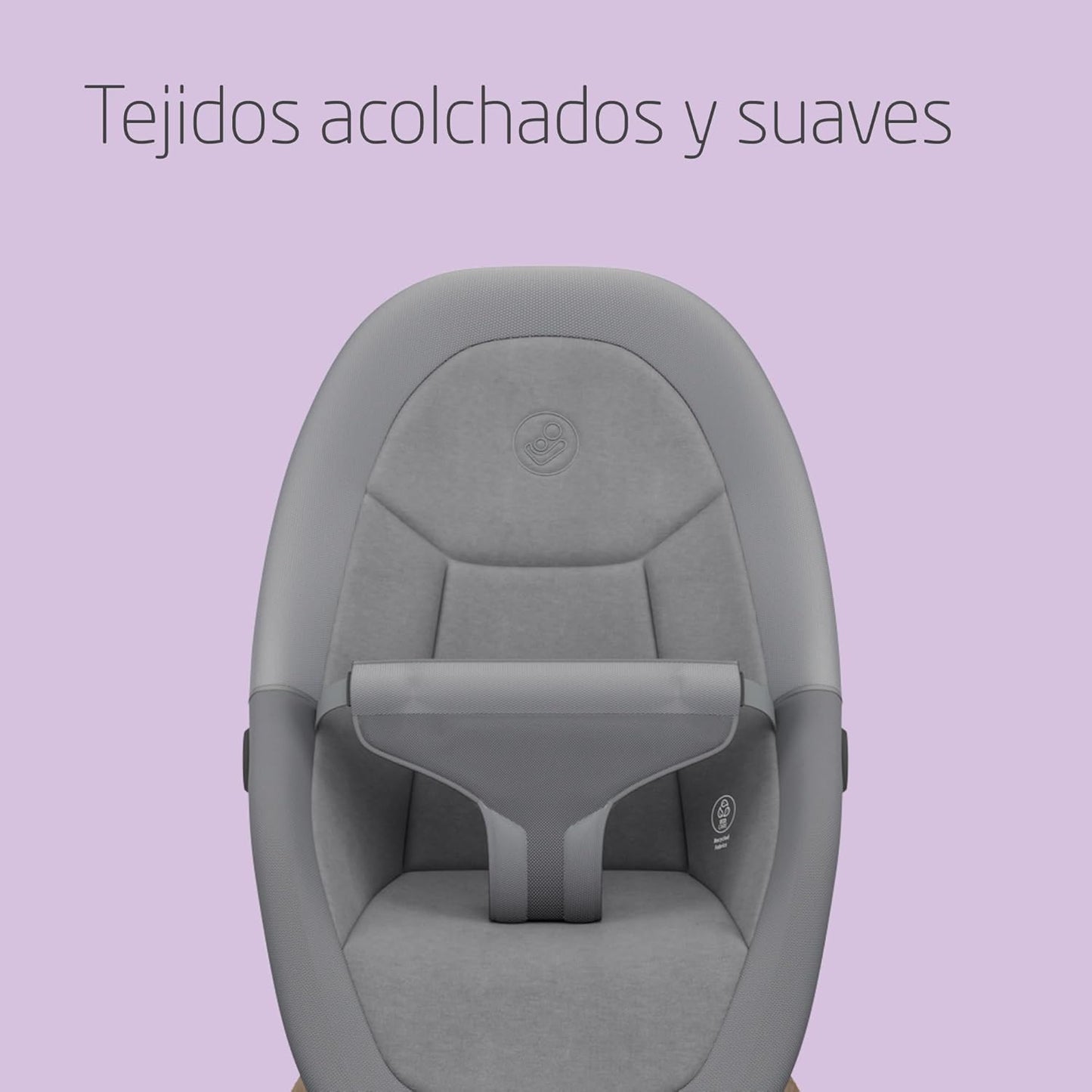 Maxi-Cosi Dove – Portable Baby Bouncer, Lightweight, Foldable, EcoCare, 3 Recline Positions