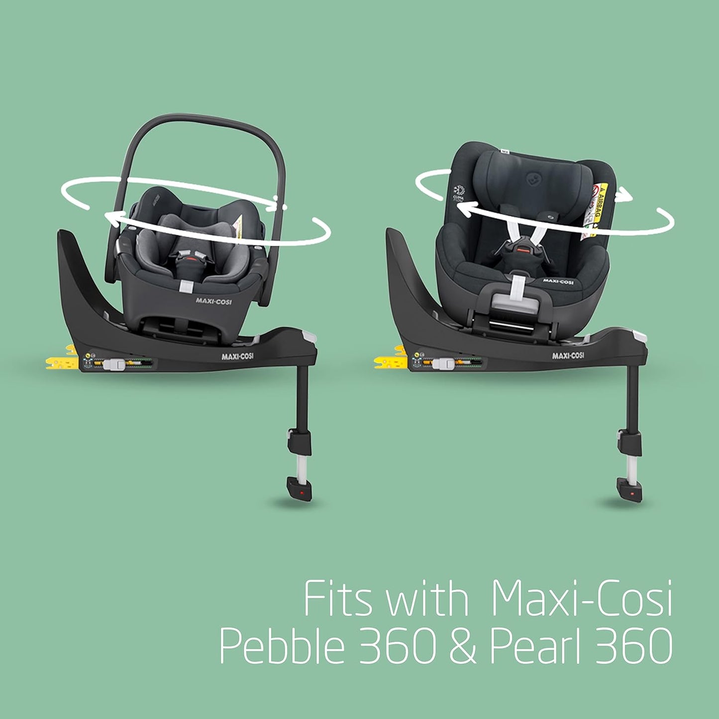 Maxi-Cosi FamilyFix 360 i-Size Rotating ISOFIX Base (0–4 Years)