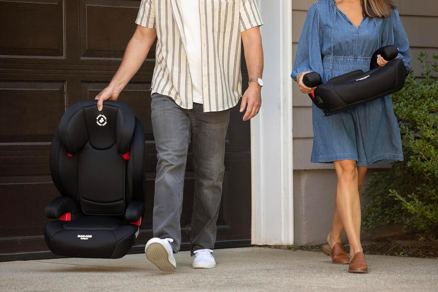 Maxi-Cosi RodiSport Kids Booster Seat – High-Back & Backless, Easy Latch System