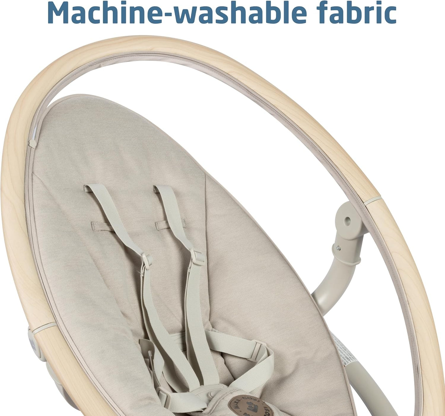 Maxi-Cosi Cassia Smart Portable Baby Swing | 360° Rotation, Music, Lightweight