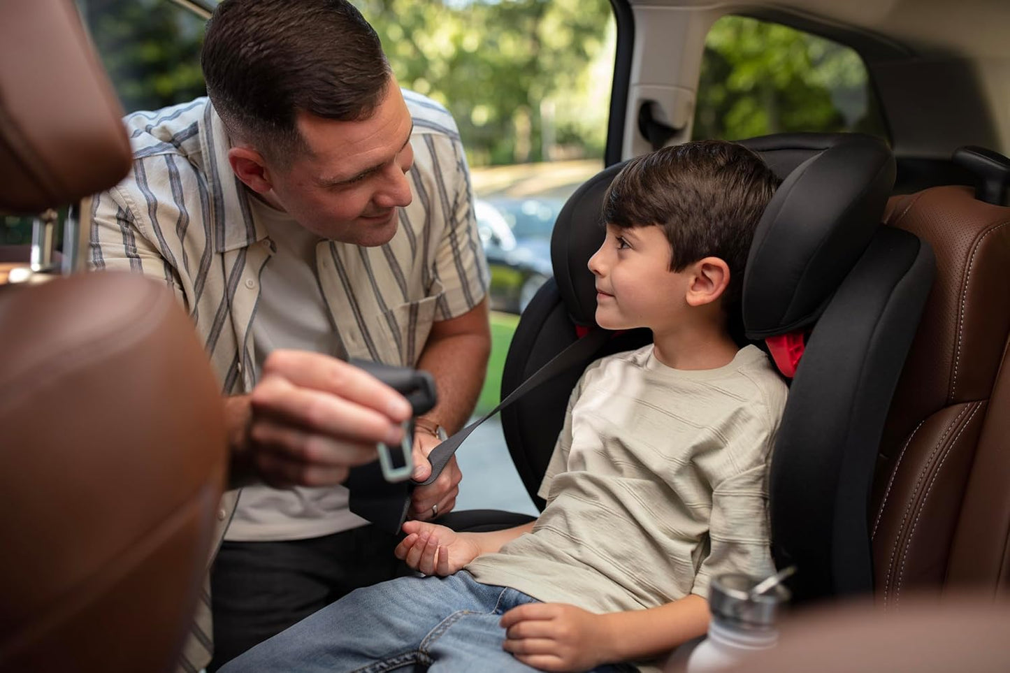 Maxi-Cosi RodiSport Kids Booster Seat – High-Back & Backless, Easy Latch System